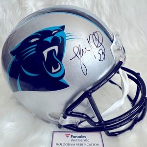 Luke Kuechly Carolina Panthers Fanatics Authentic Autographed Replica Helmet